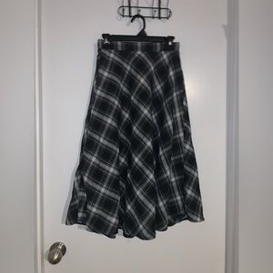 Plaid Skirt